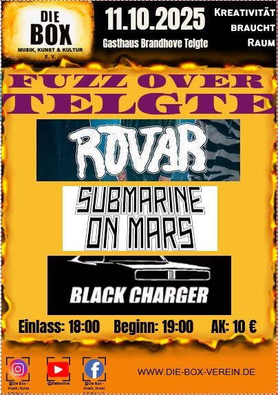 die box fuzz over telgte 11.10.2025