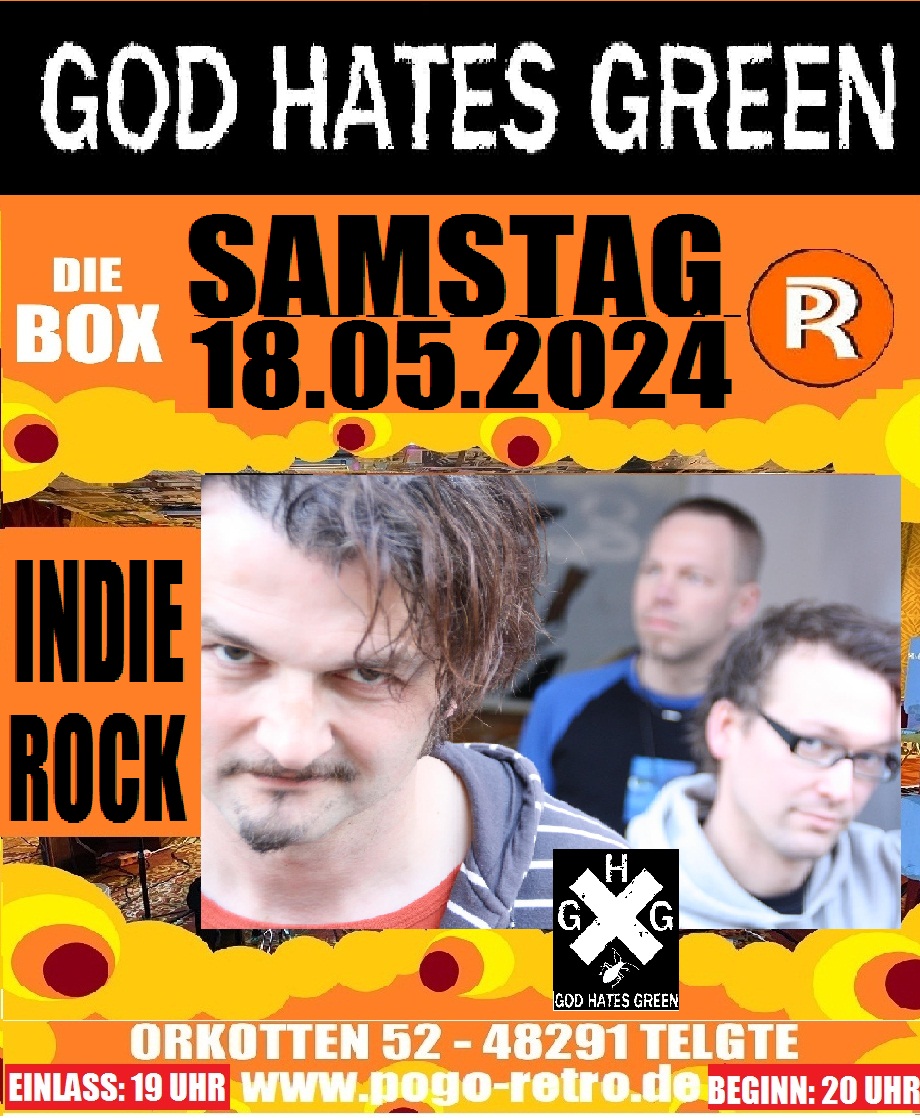 poster GOD HATES GREEN
